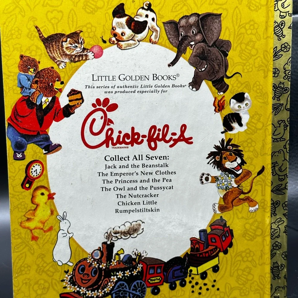 The Nutcracker Little Golden Book‎ Hardcover Vintage Chick Fil A Never Been Used